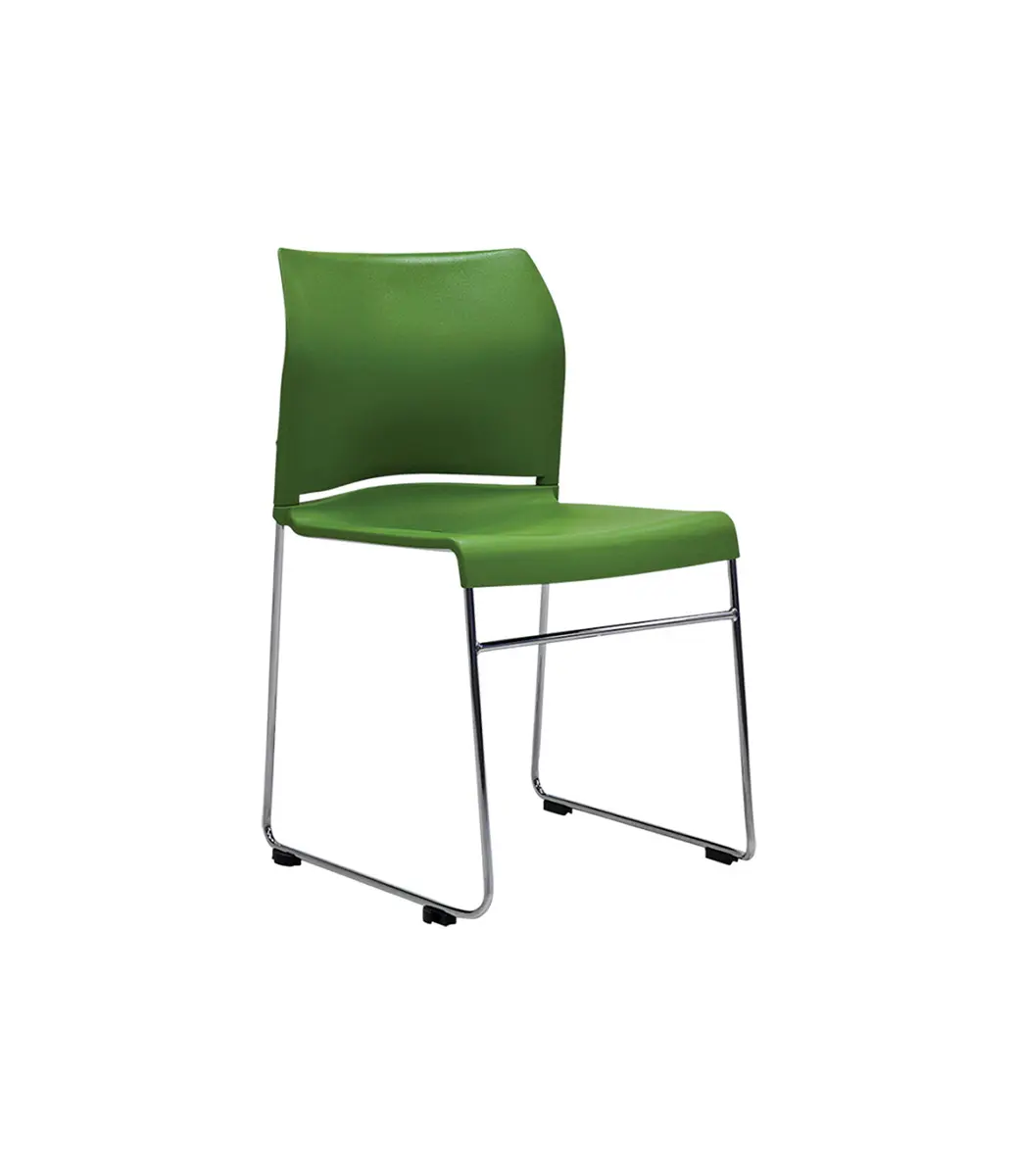 Educated Furniture Envy Chair Stackable Seating Green