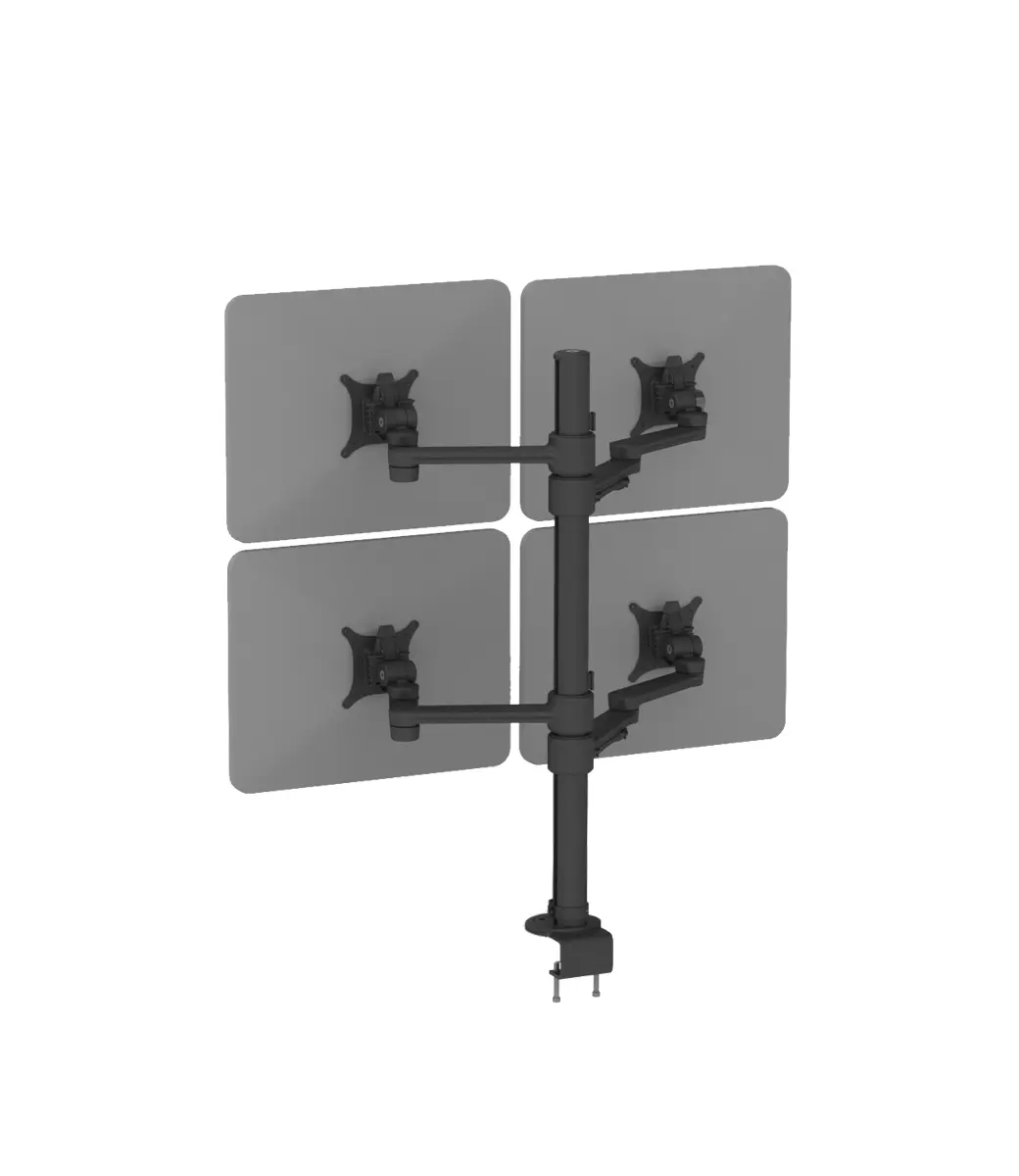 Cme Quad Montior Arms W Screen