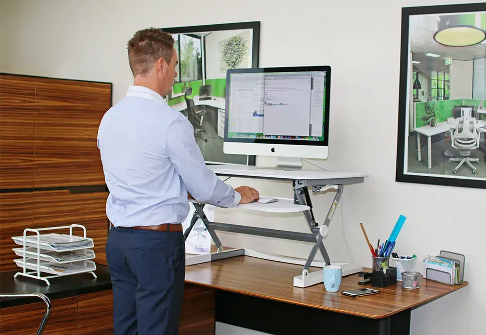 Deskalator White Standing