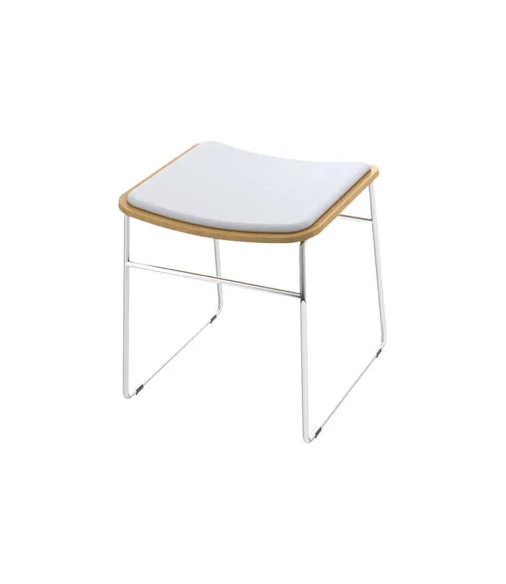 Skala Stool 450 White