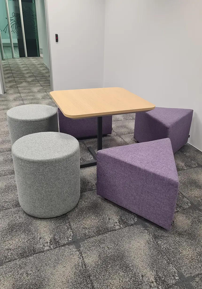 Mario Language Commission Tri Seating and Table 