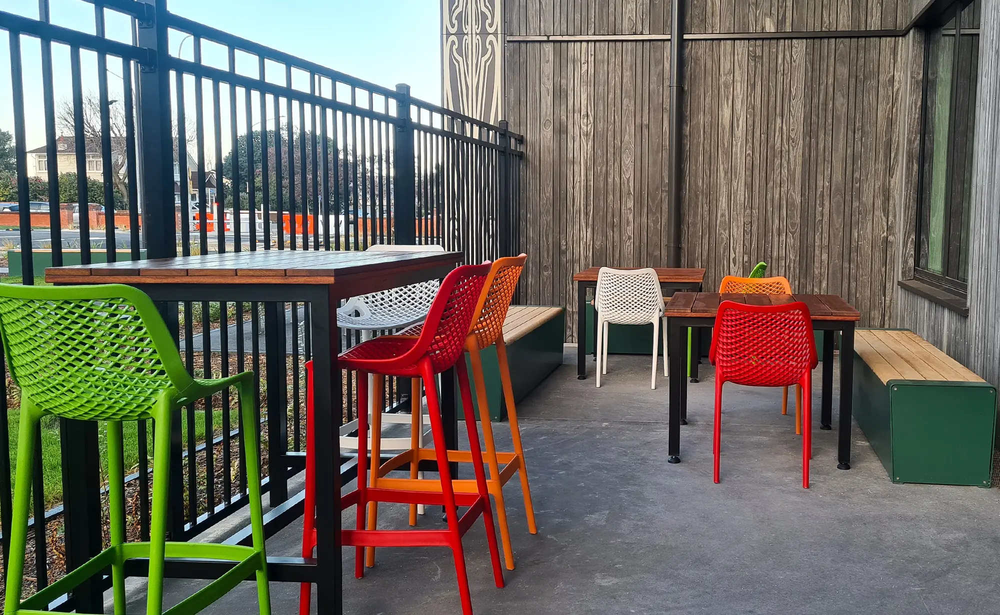 Mid Central Acute Mental Health Outdoor Oxygen 