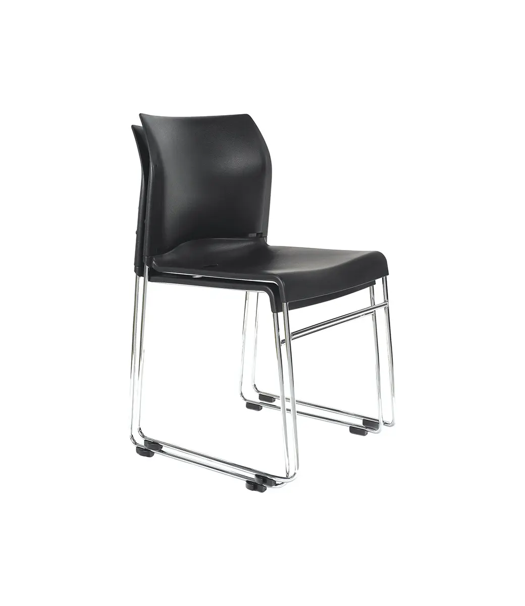 Envy Black Chair Stacked