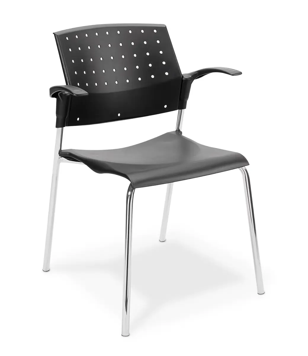550 Poly Chair With Arms