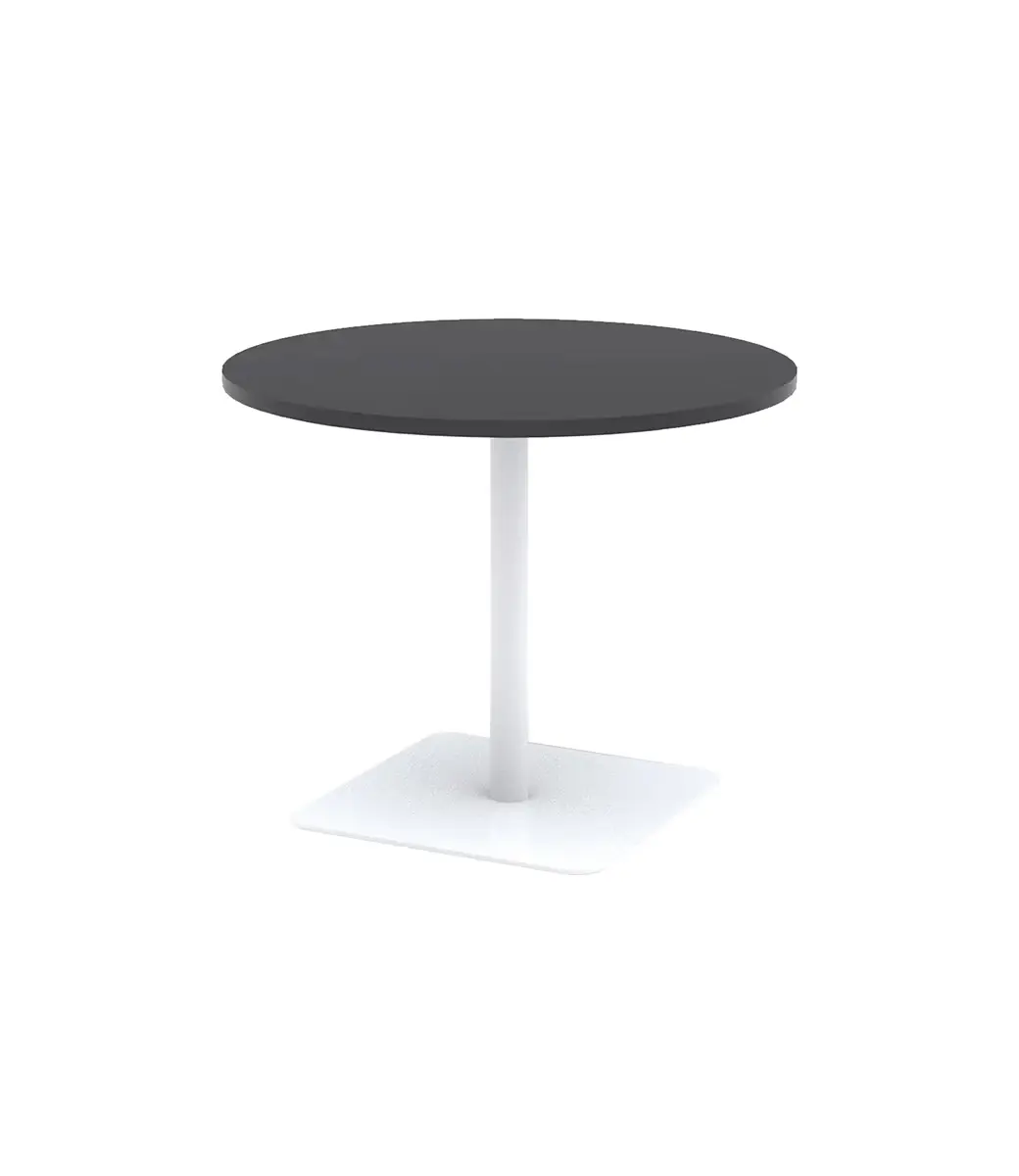 Soft Radius White Frame Black Top
