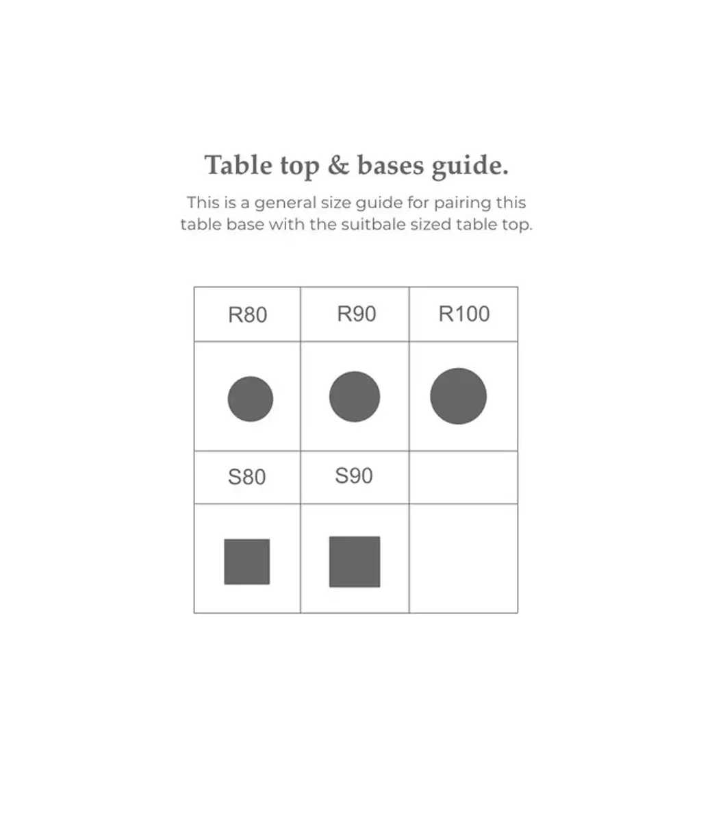 Table Base Guide