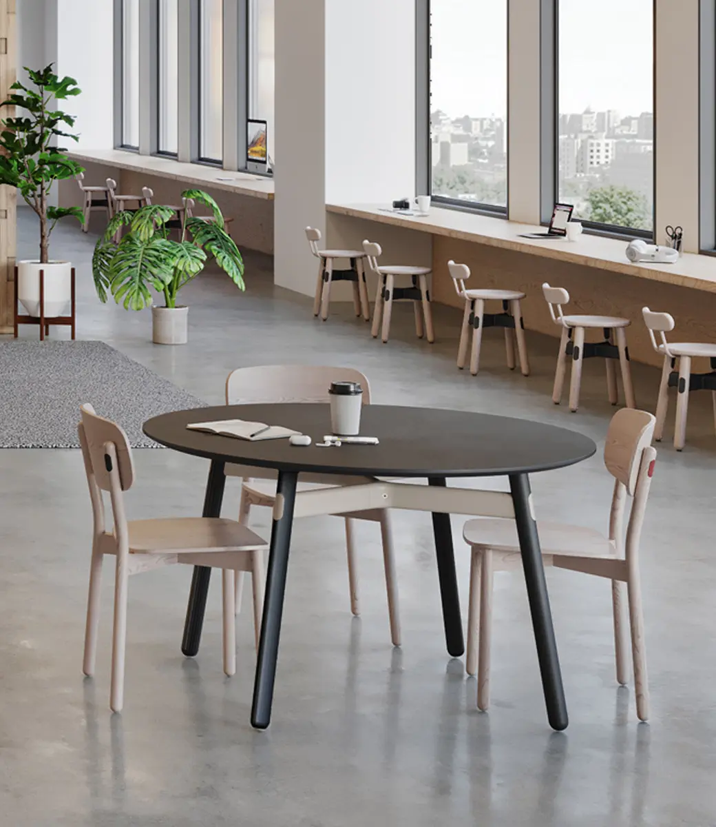 Okidoki Cafe Modern Coffee Table in Situ