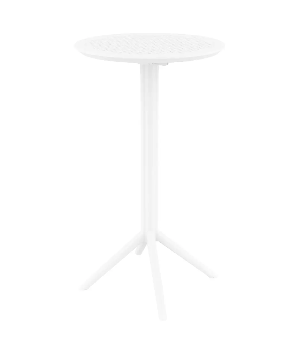 Sky Leaner White Round 