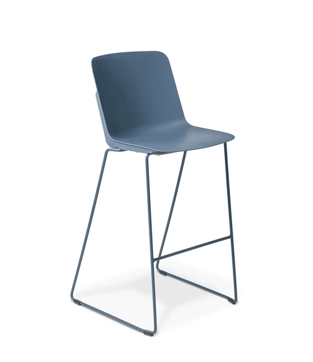 Scout Sled Stool Blue