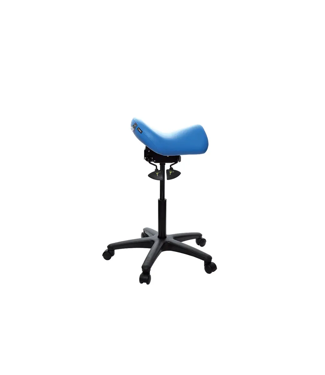 Bambach Healthcare Specialist Stool Castors Galaxy Blue