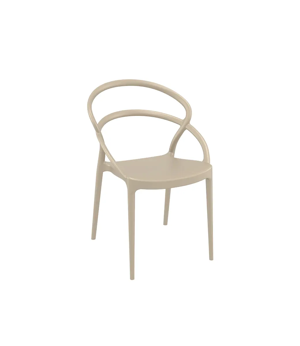 Polly Chair Taupe