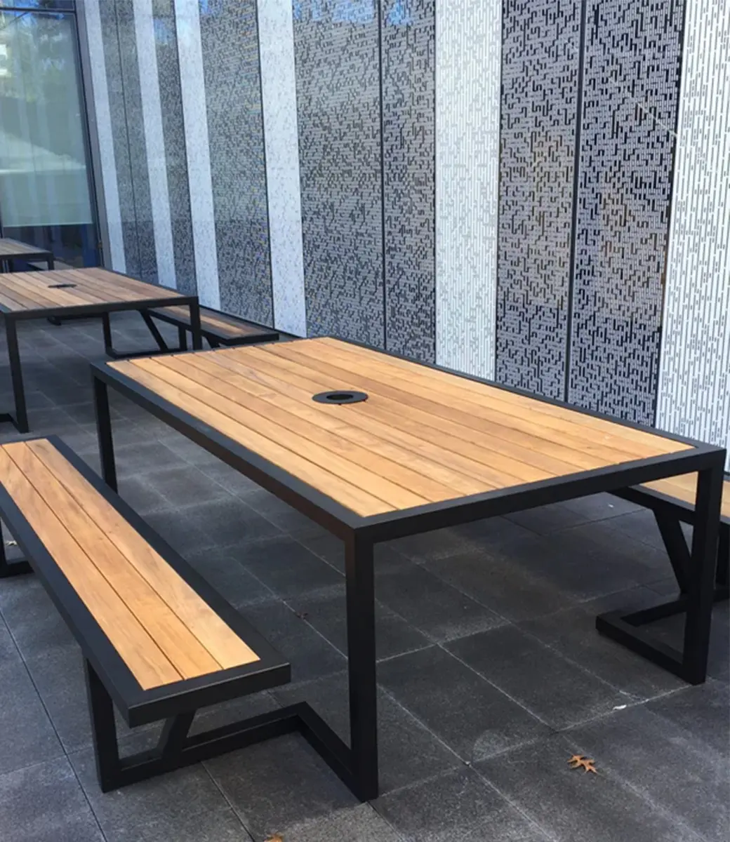 Picnic Table in Situ 