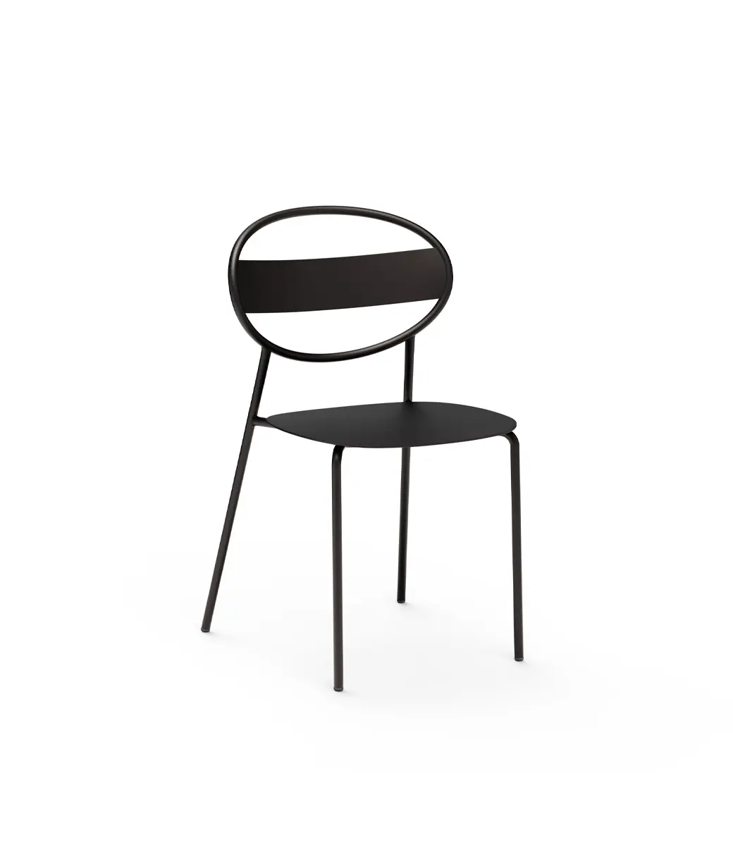 Bt Sole Chair Black Metal