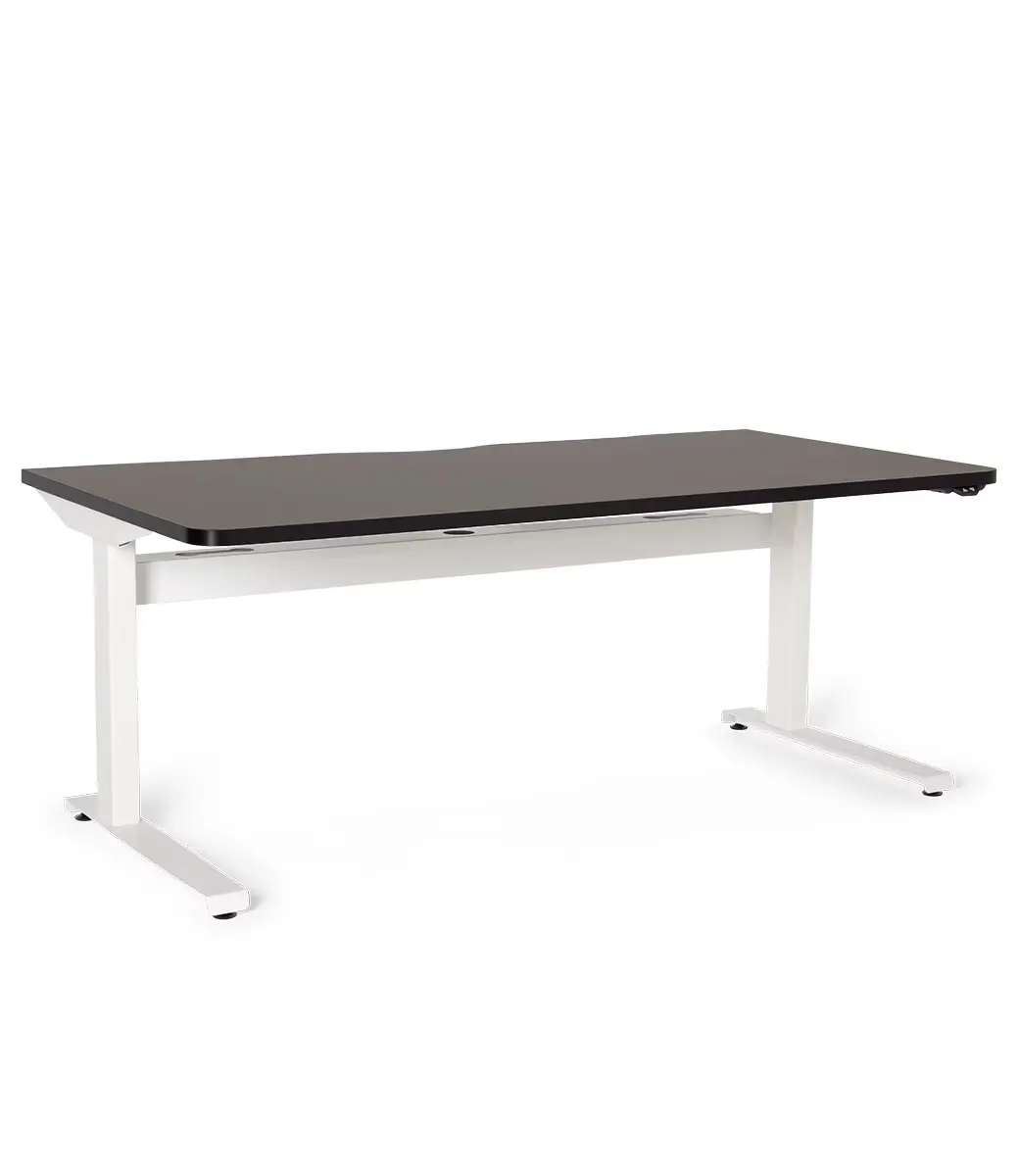 Apex Electric Desk Lowered 
