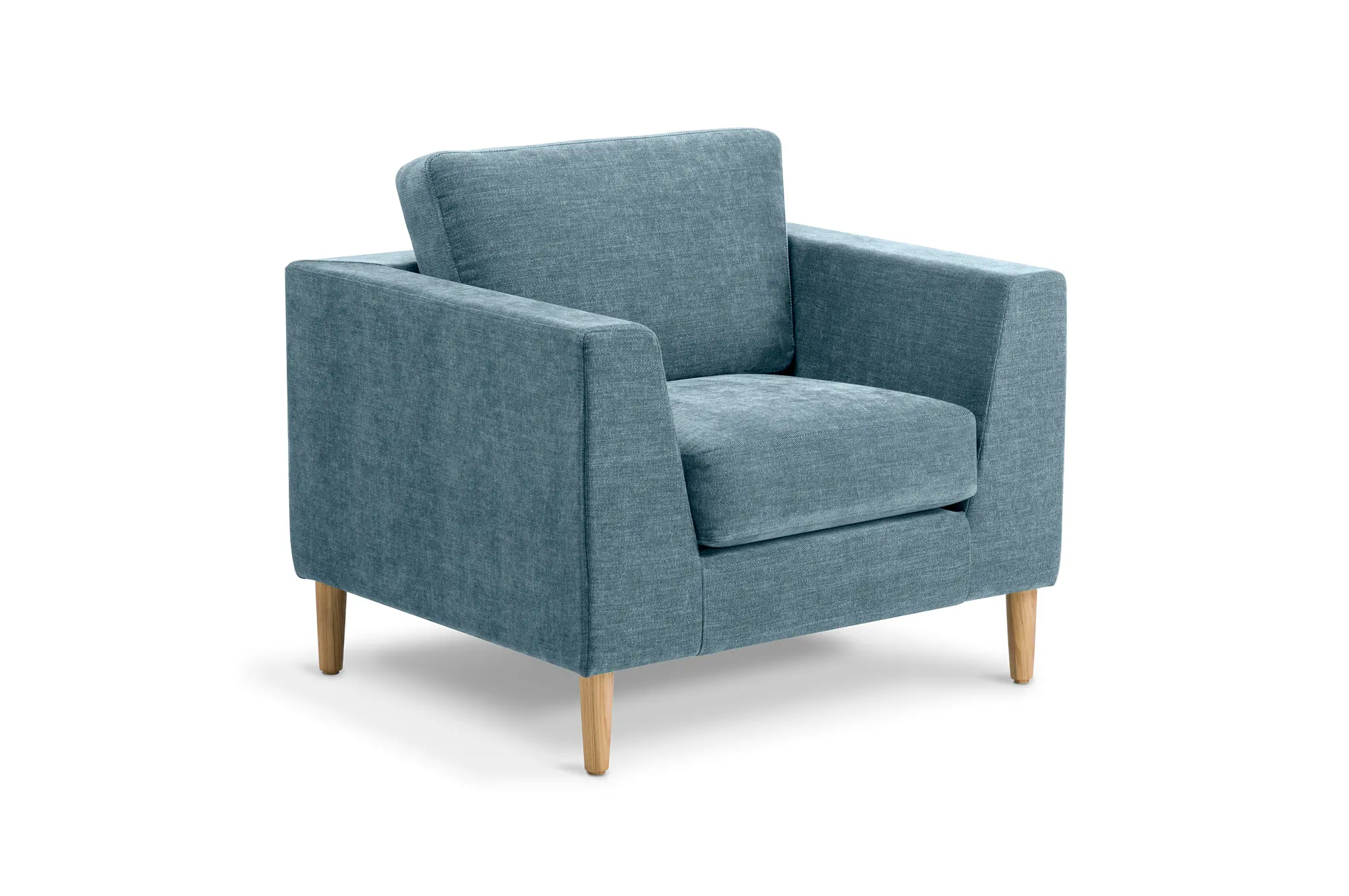 Mackenzie Chair Natural Timber Copeland Denim E