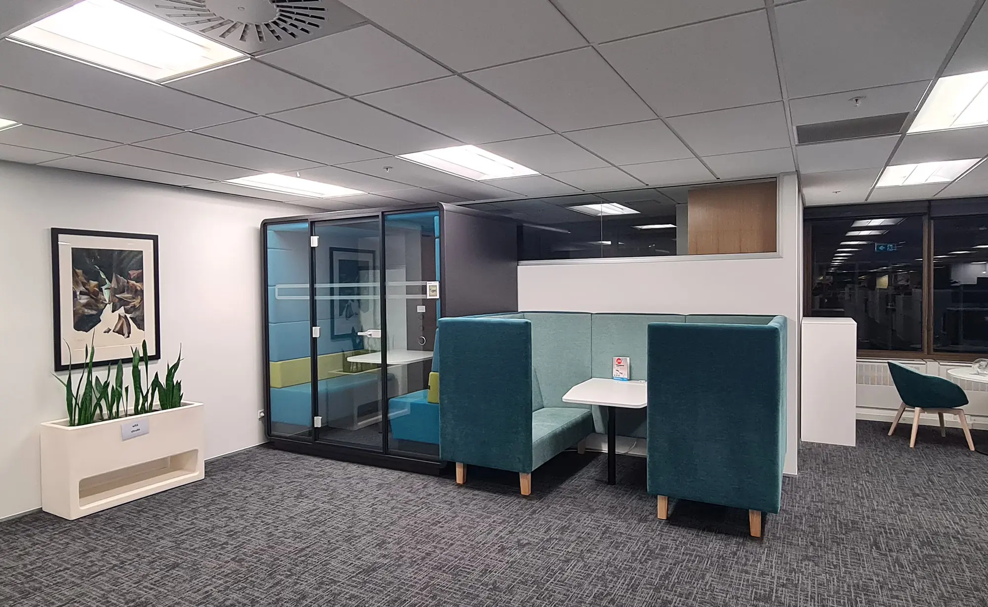 Fma Booth Seating Plus Pod 