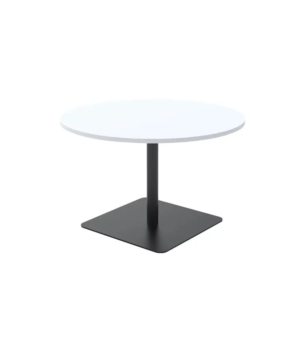 Soft Radius Black White Round