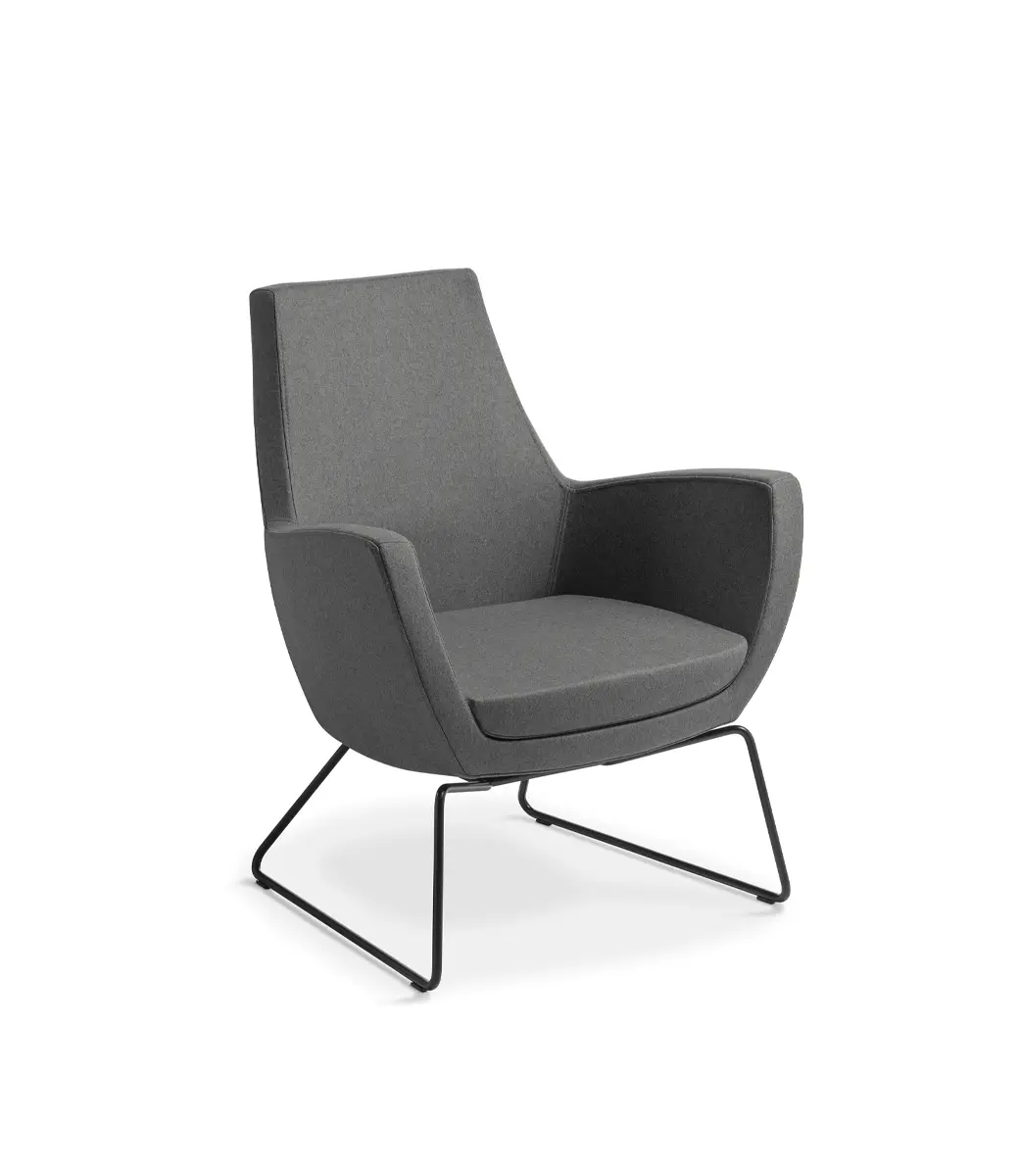 Treviso Sled Base Black Augustus Gunmetal Oc