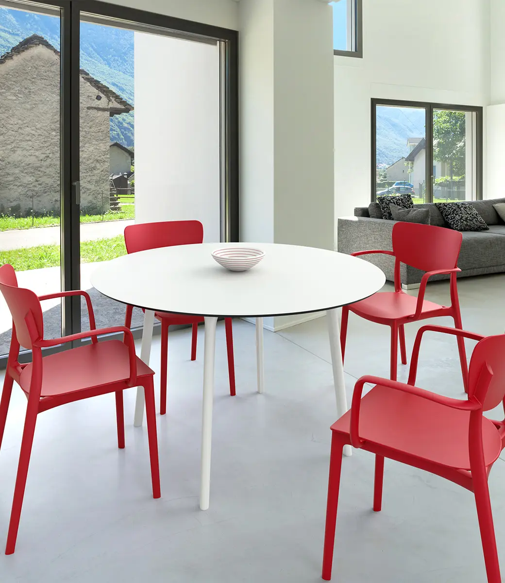 Lisa Arm Chair Table Setting