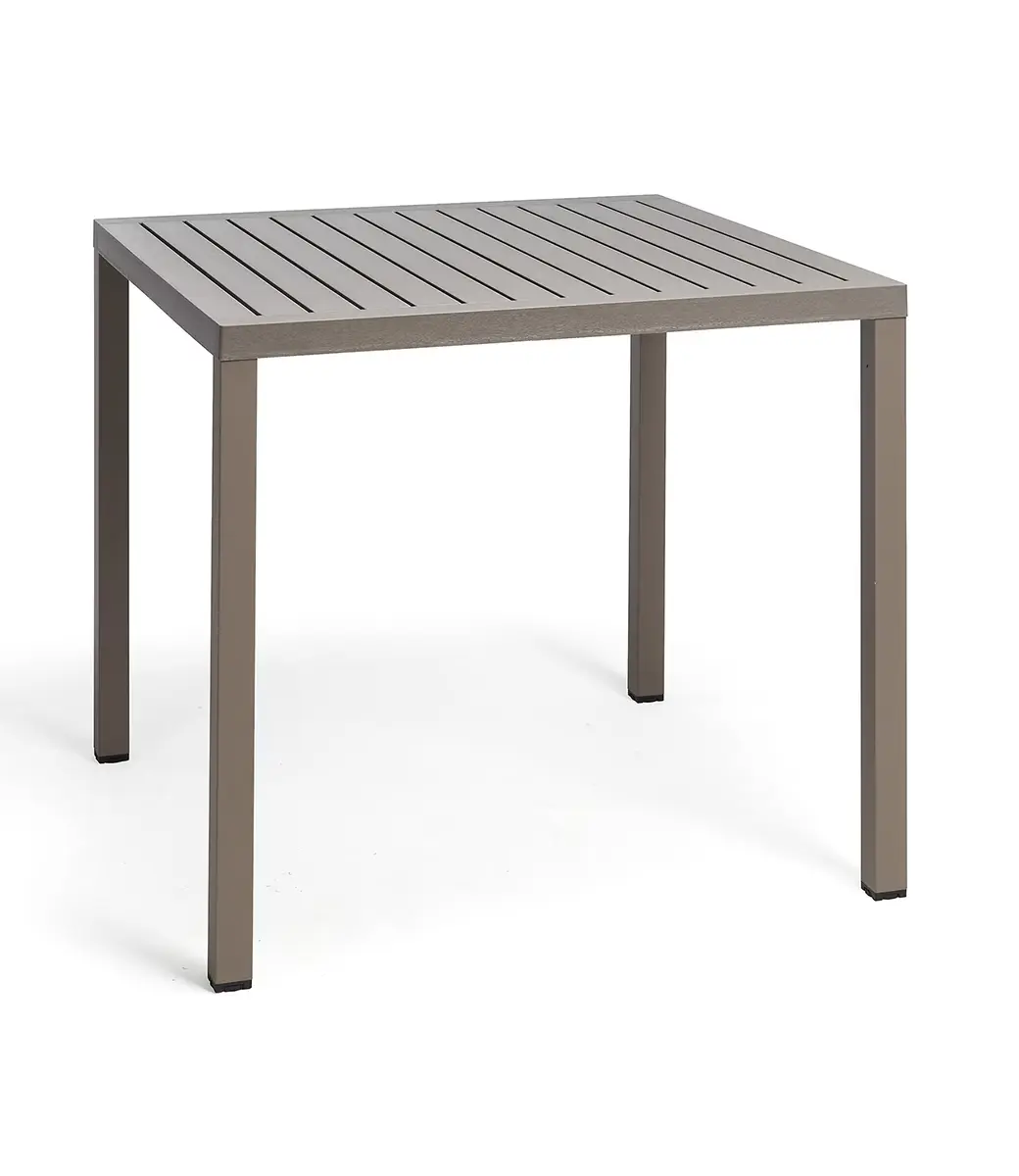 Cube Table Square Taupe