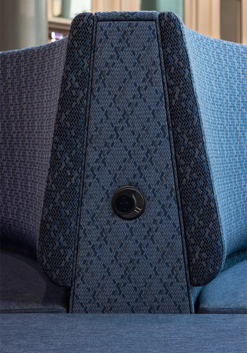 B201 Seating With Power