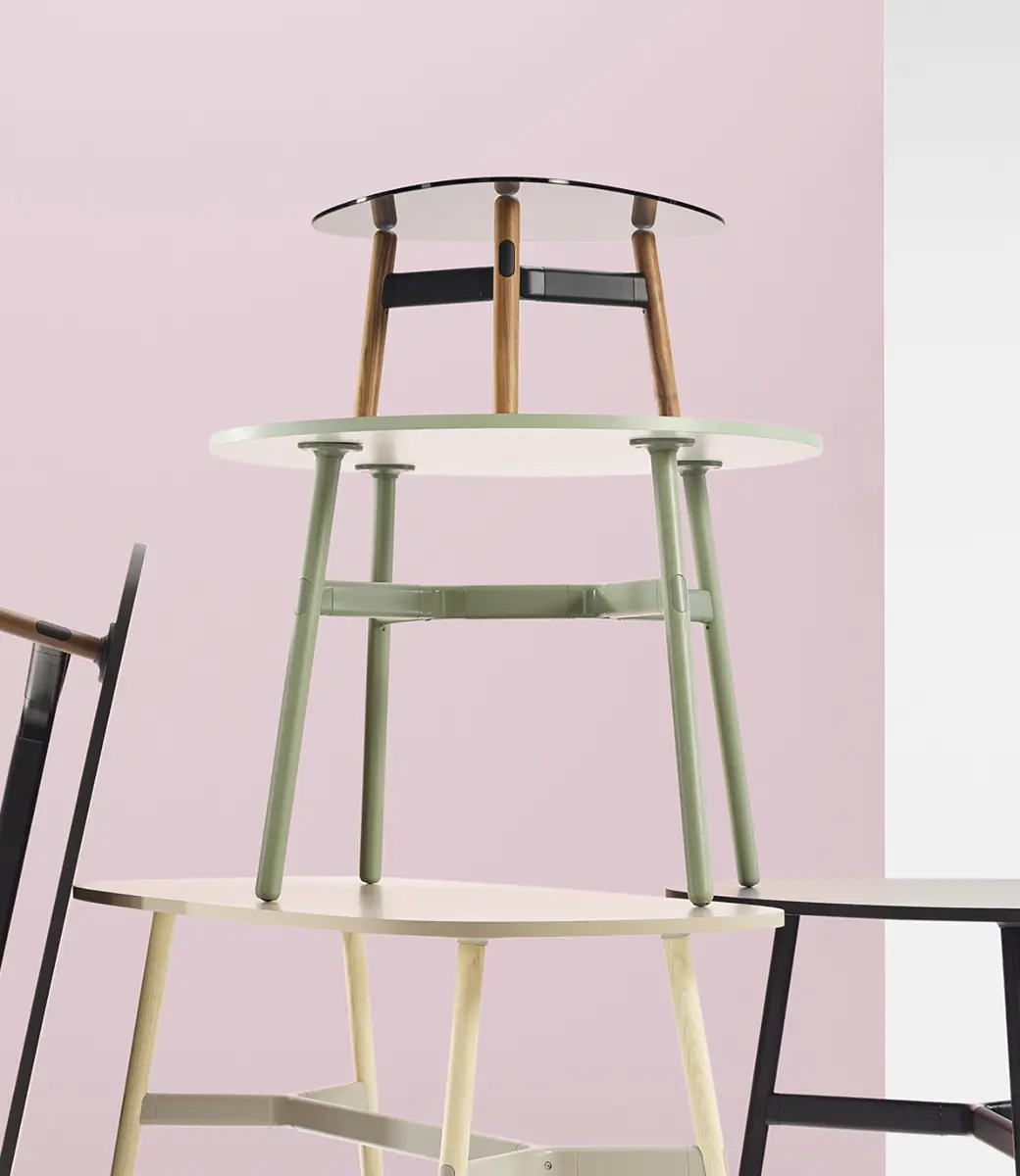 Okidoki Table Range Close Up