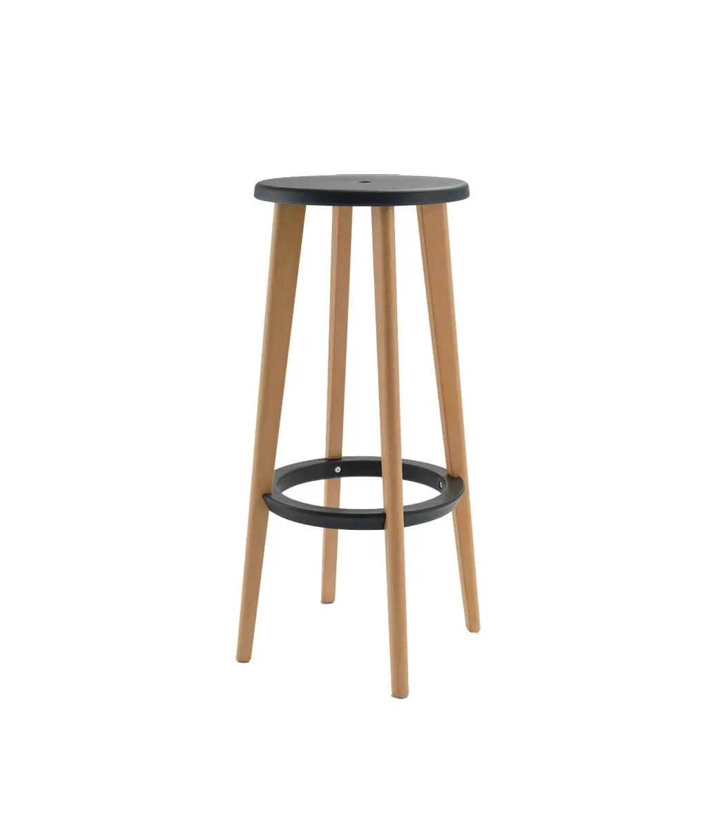 Perch Stool Black