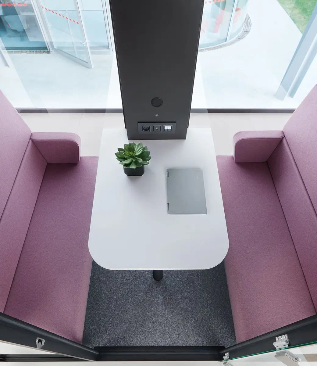 Hushmeets Purple Interior