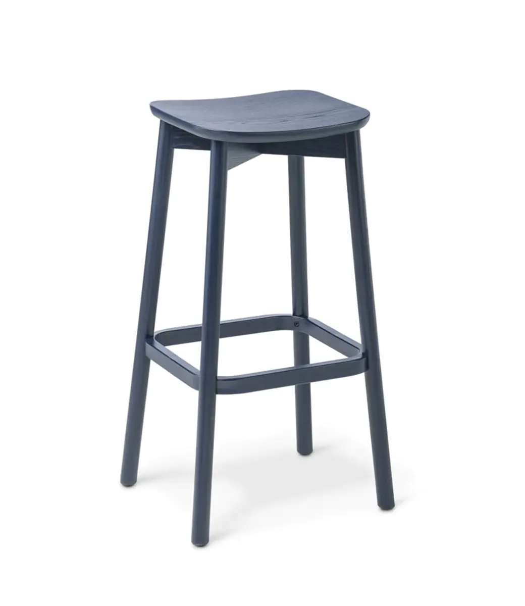 Orlo Bar Stool Navy Ash