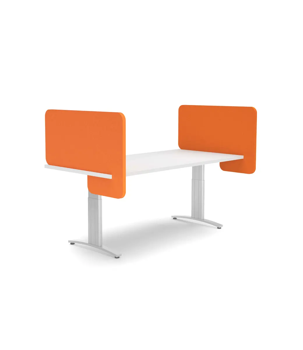 Boyd Acoustic Desk Ends Orange