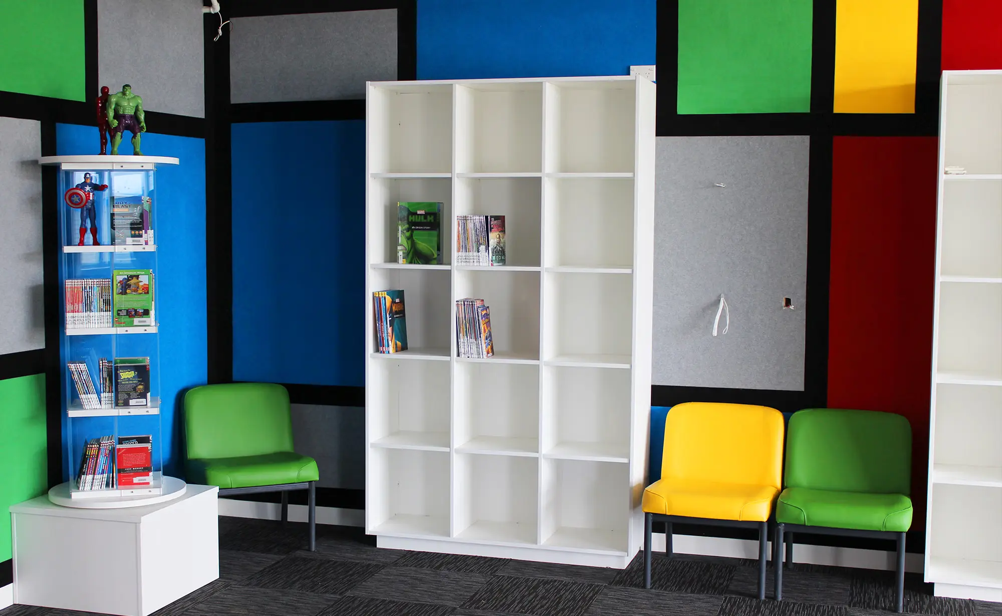 Bailey Road Library Storage Shelves