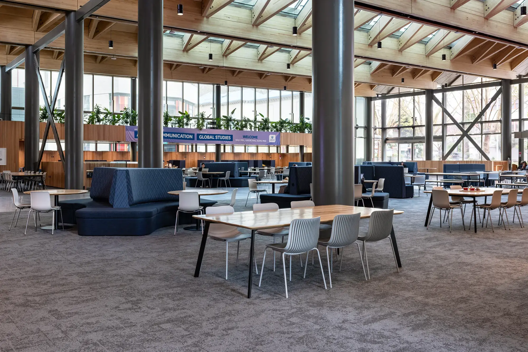 Atrium With Dragonfly Seat