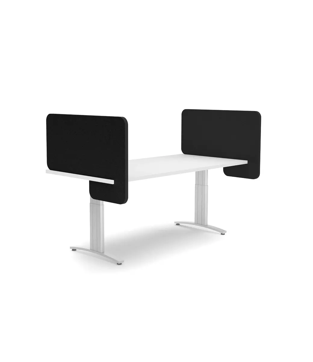 Boyd Acoustic Desk Ends Black