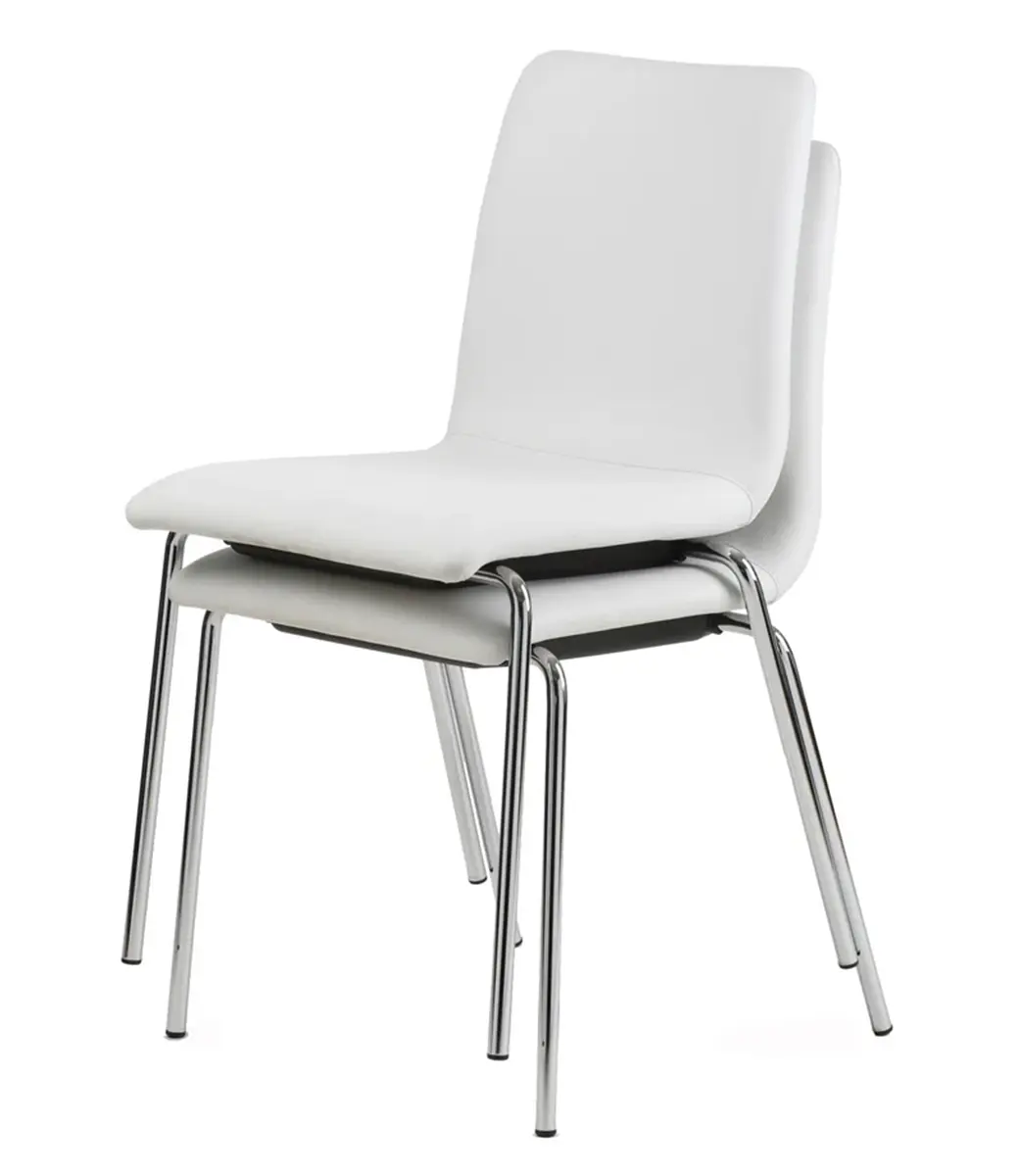 Liberty Upholstered White Stacked