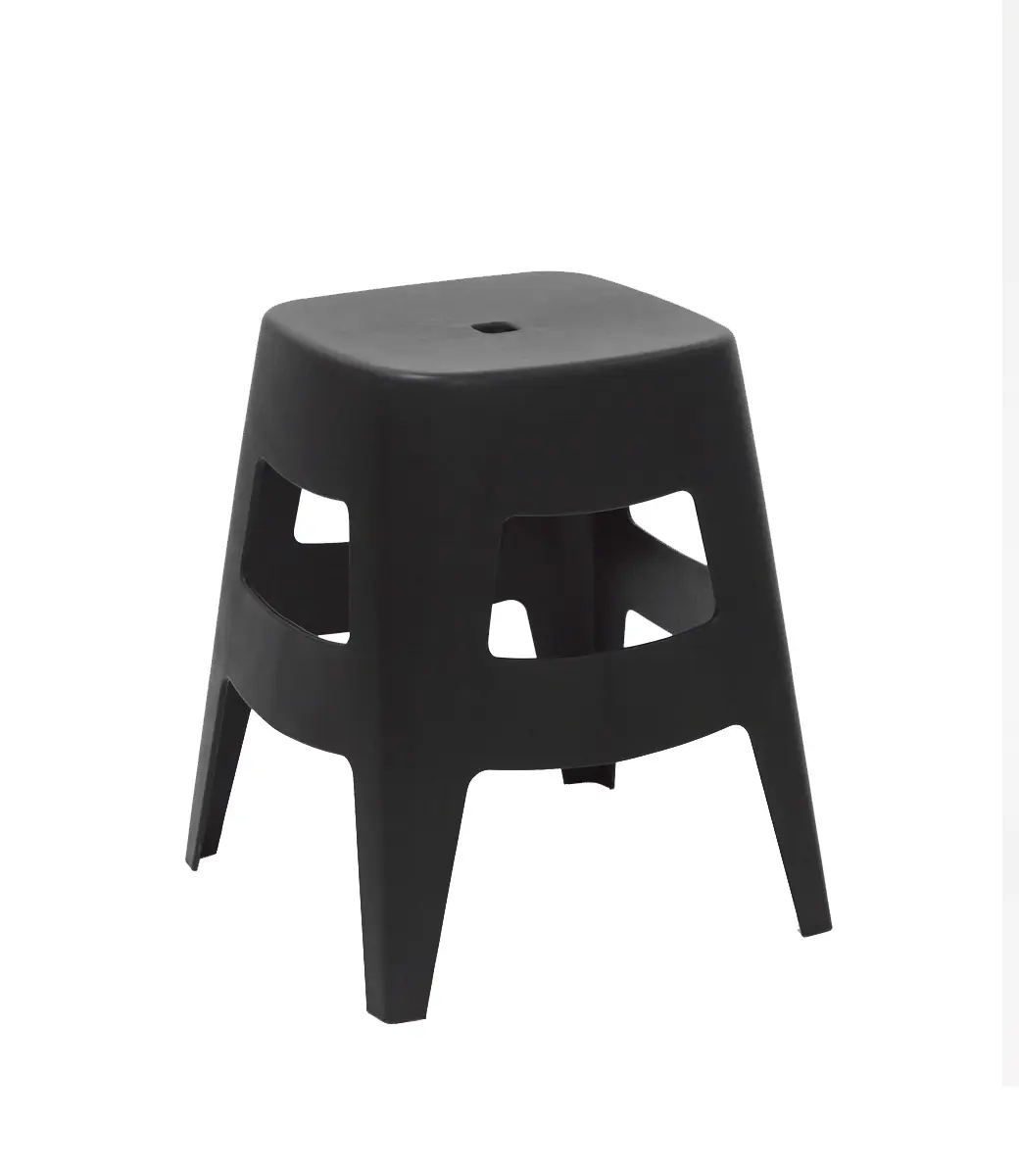 Stacks Black Stool