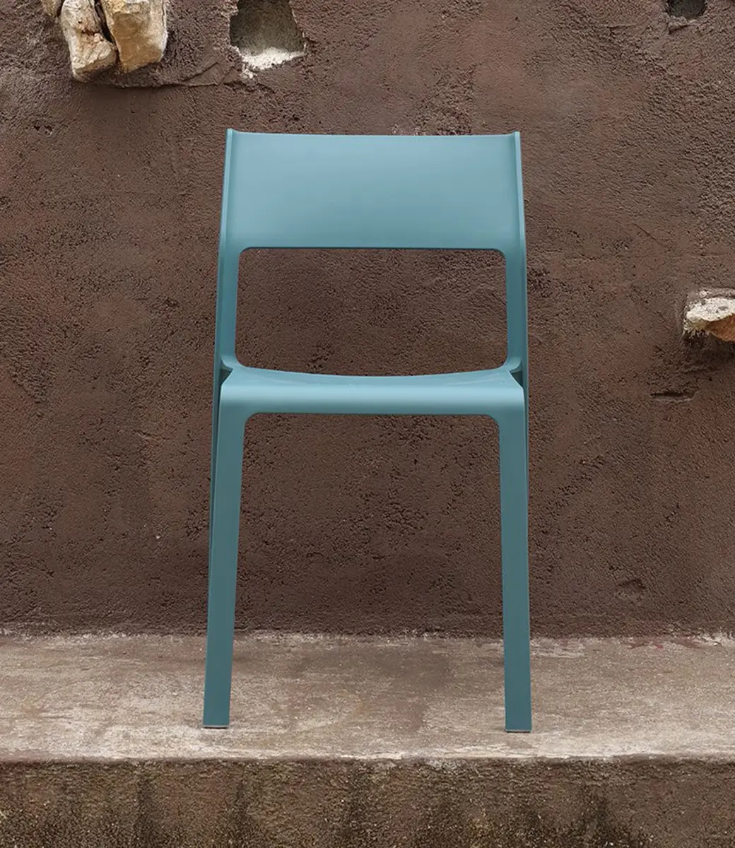 Trill Bistroo Chair Situ Teal Front 