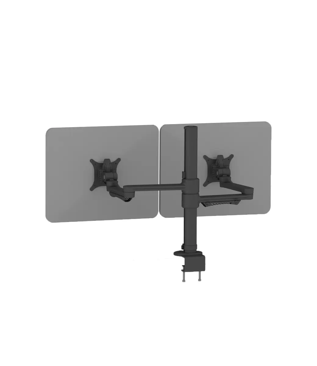 Cme Dual Monitor Arm Black