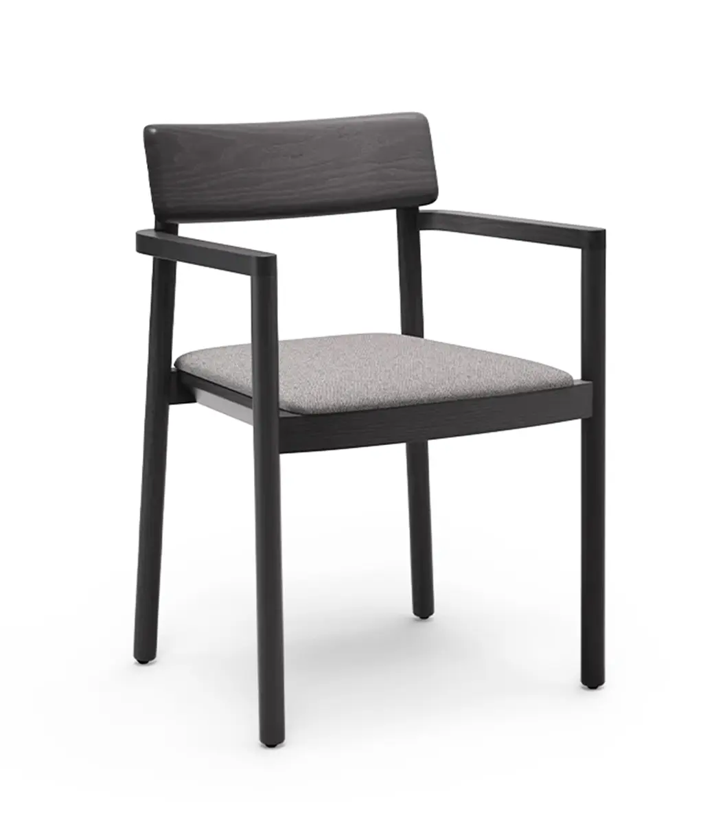 Mika Armchair Black