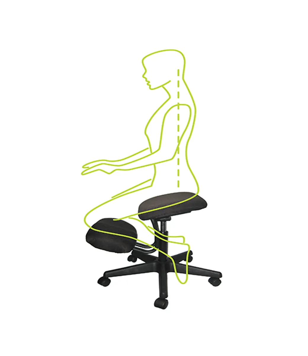 Knee Stool Demonstration Illustration