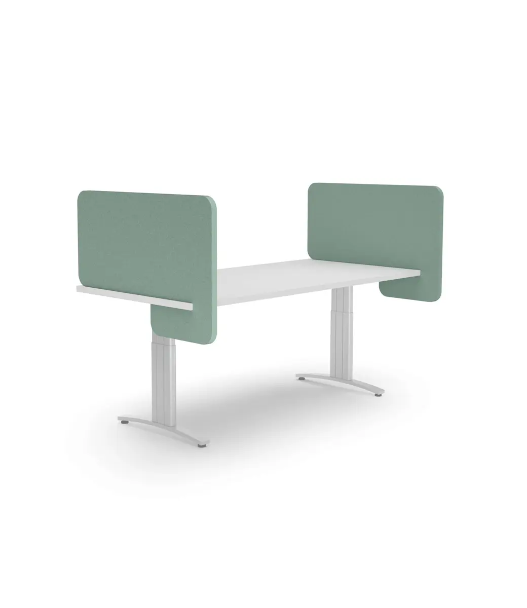 Boyd Acoustic Desk Ends Turqoise