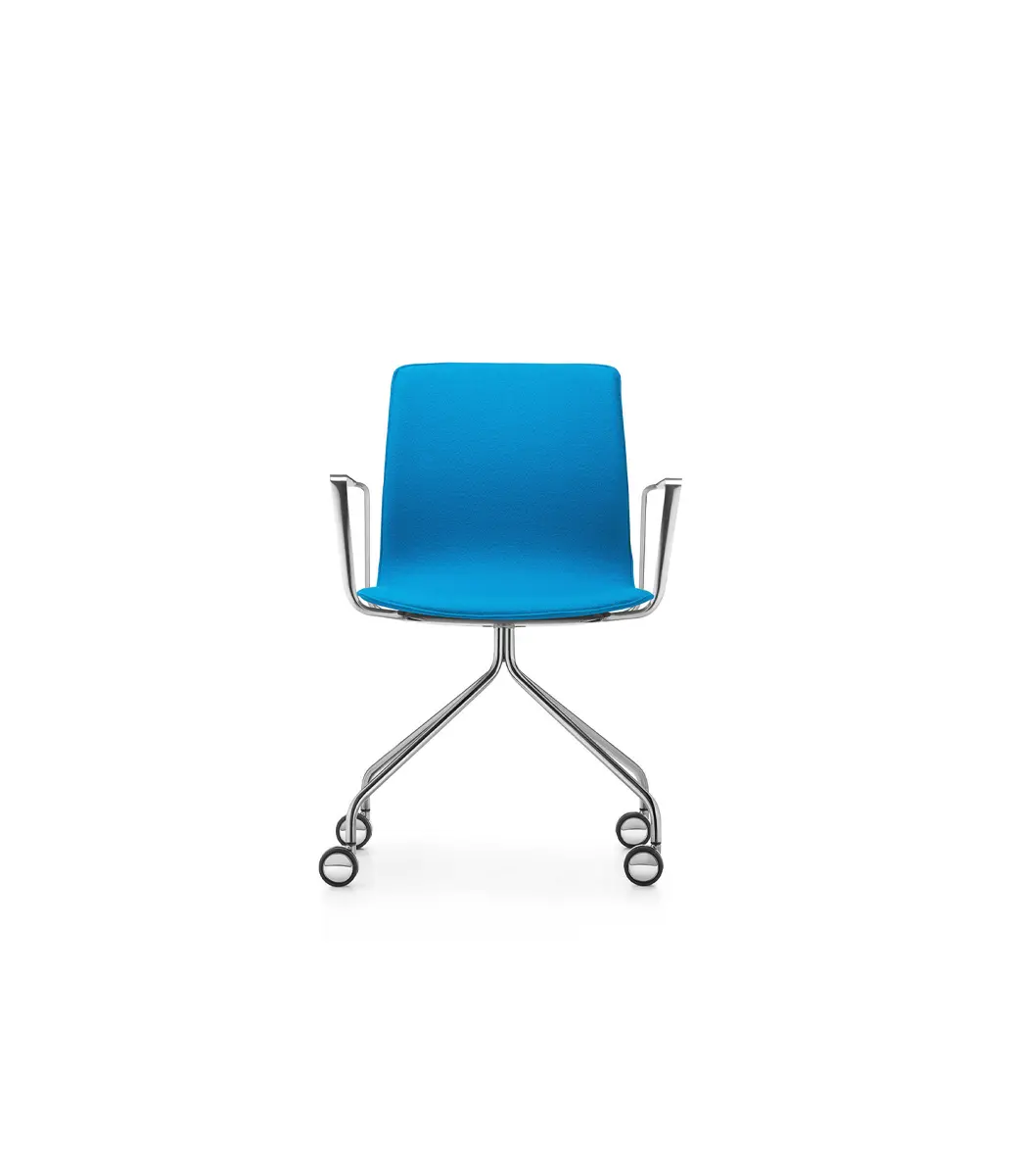 Fiore Splay Castors 4 Star Swivel Base Upholstered