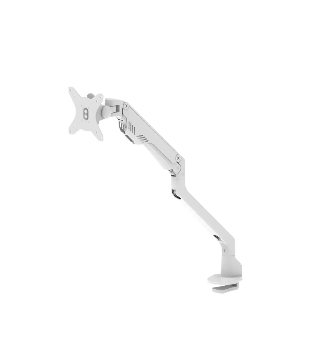 Dynamo Single Monitor Arm Whtie