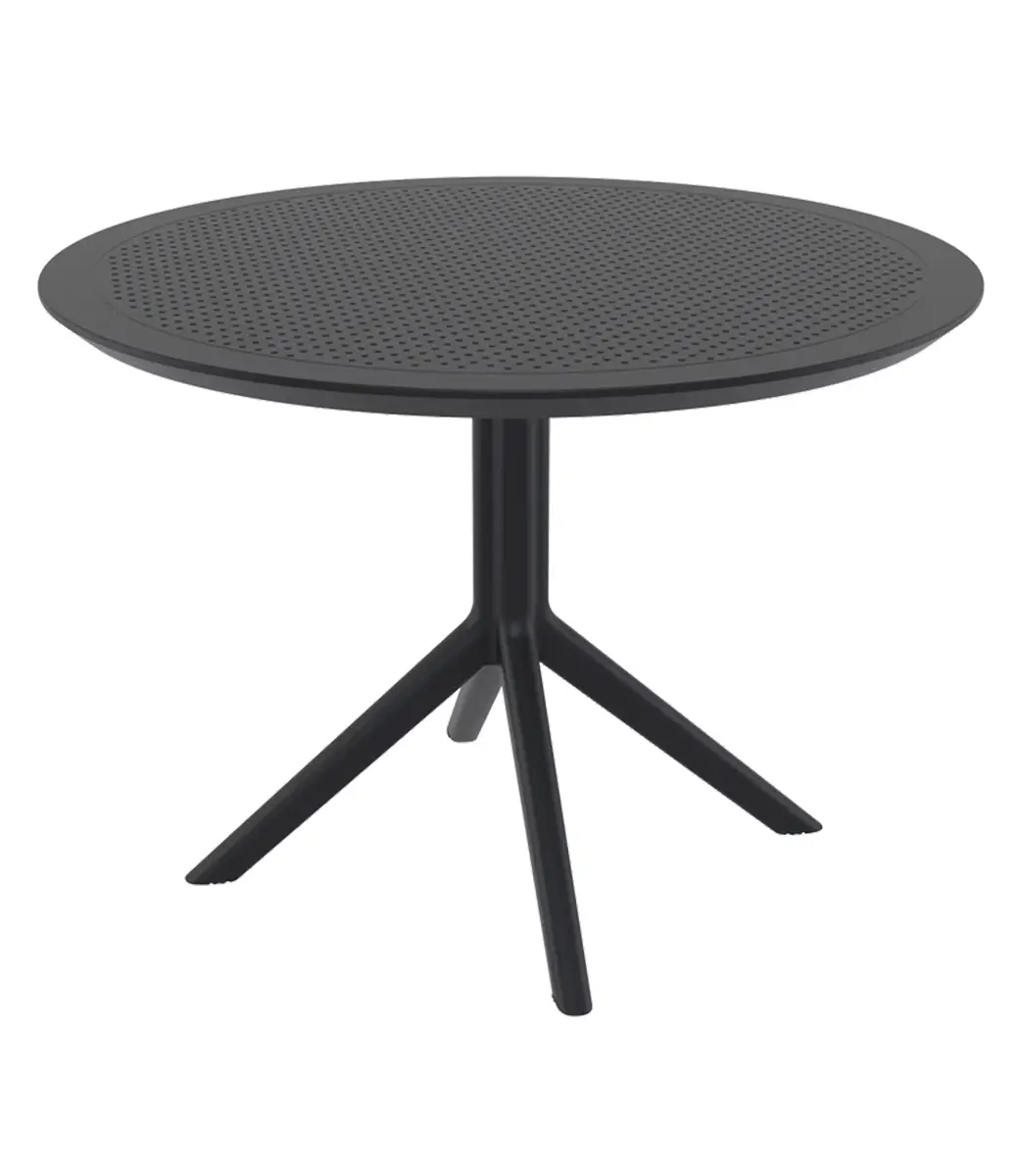 Sky Table Round Black 
