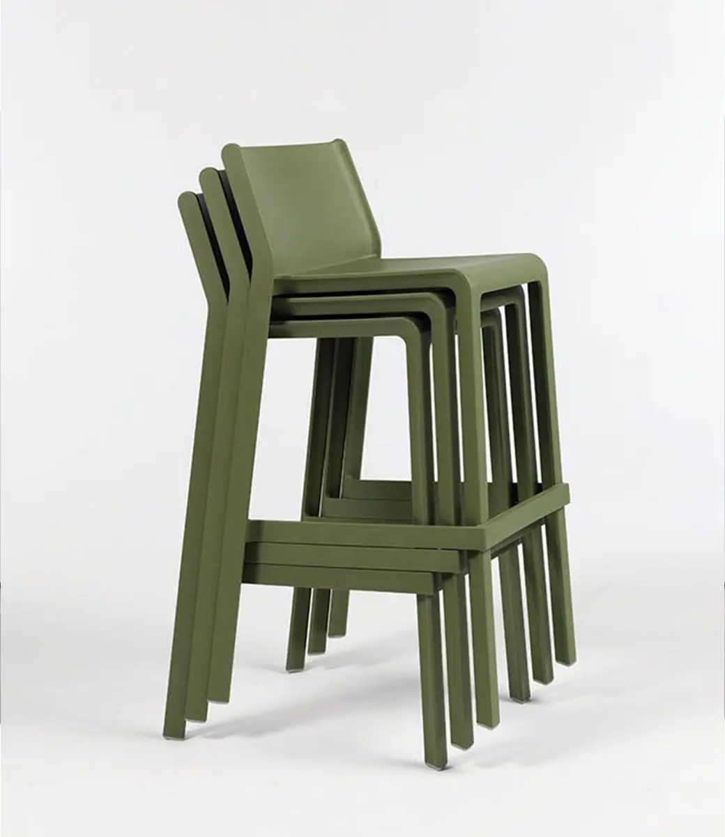 Trill Bistro Barstool Stacked