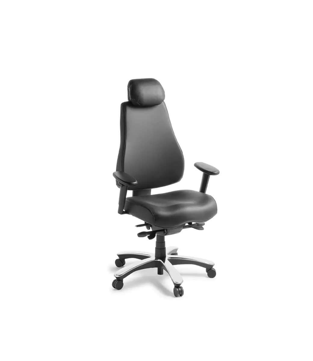 Control Specialist Seat Black Leather