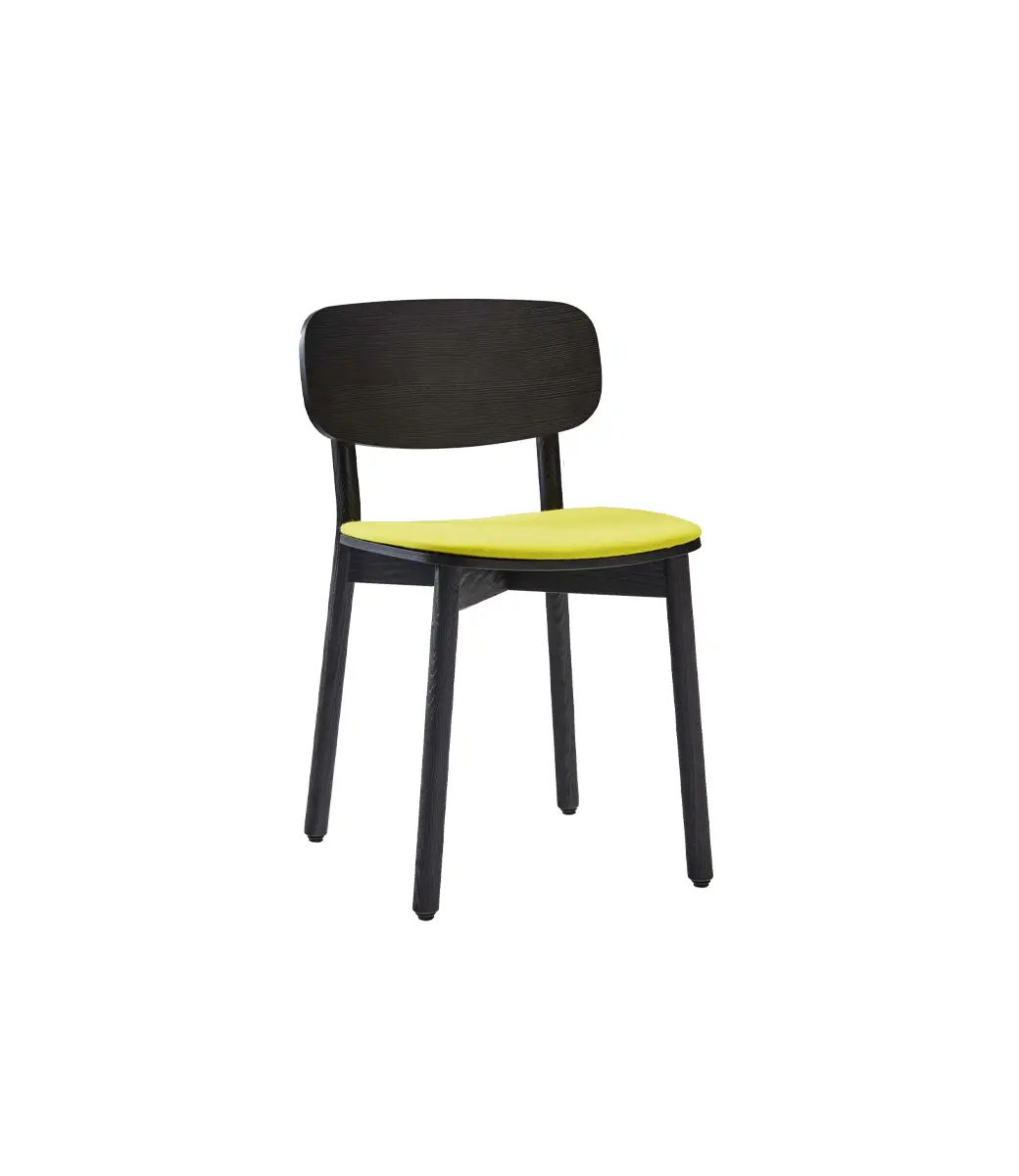Okidoki Chair Black Yellow Pad (1)