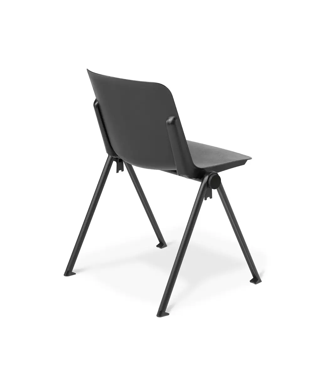 Scout 4 Leg Black Frame Back Angle