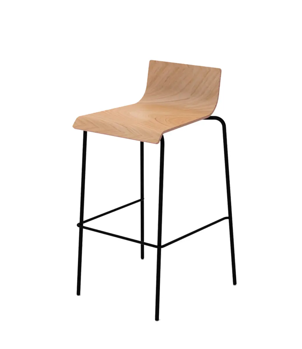 Liberty Sled Wood on Black Frame