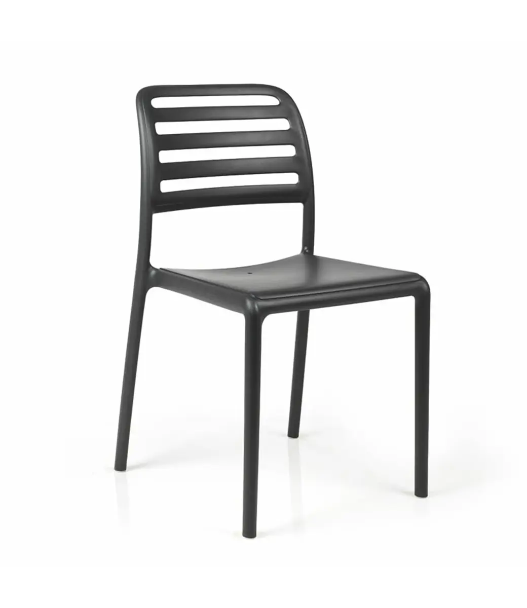 Costa Bistro Chair Charcoal