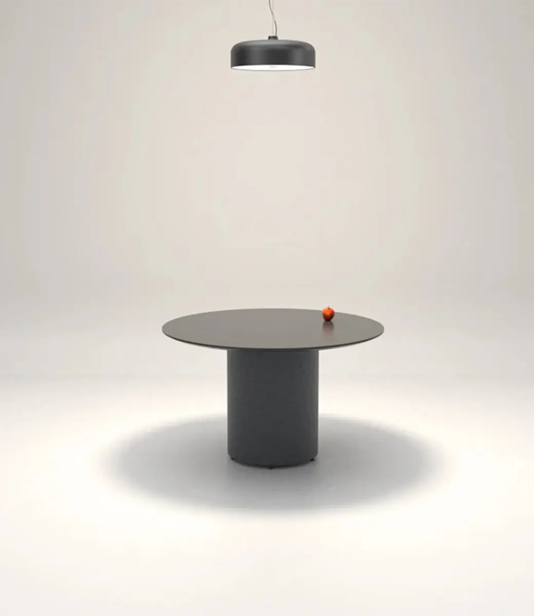 Silo Table Grey